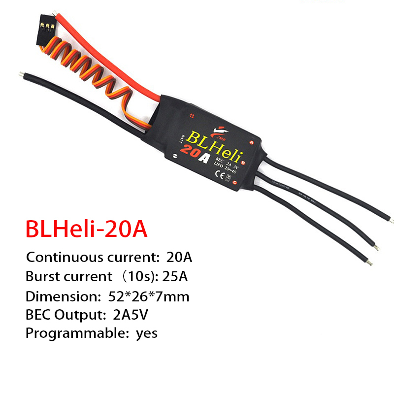 1-3 pces sem escova esc blheli - Drone Rc Toy avaliação e preço