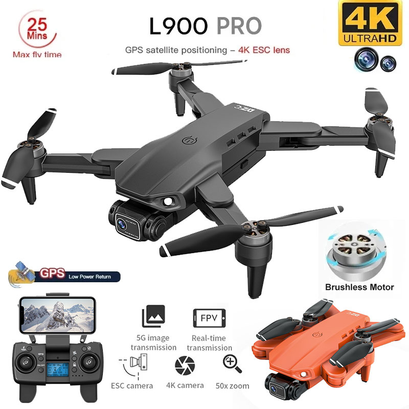 L900 pro gps drone 4k profissi - Drone Ae Rc avaliação e preço