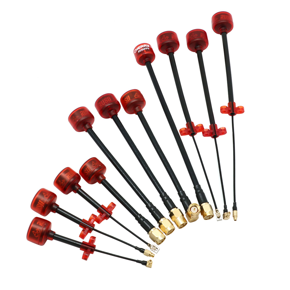 Rush cereja fpv 5.8g antena lh - Drone Rc Toy avaliação e preço