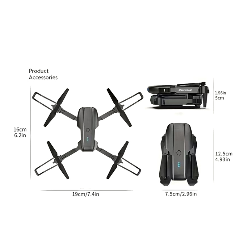 Drone RC Mini FACEGLE UAV E99, - Drone Ae Rc avaliação e preço