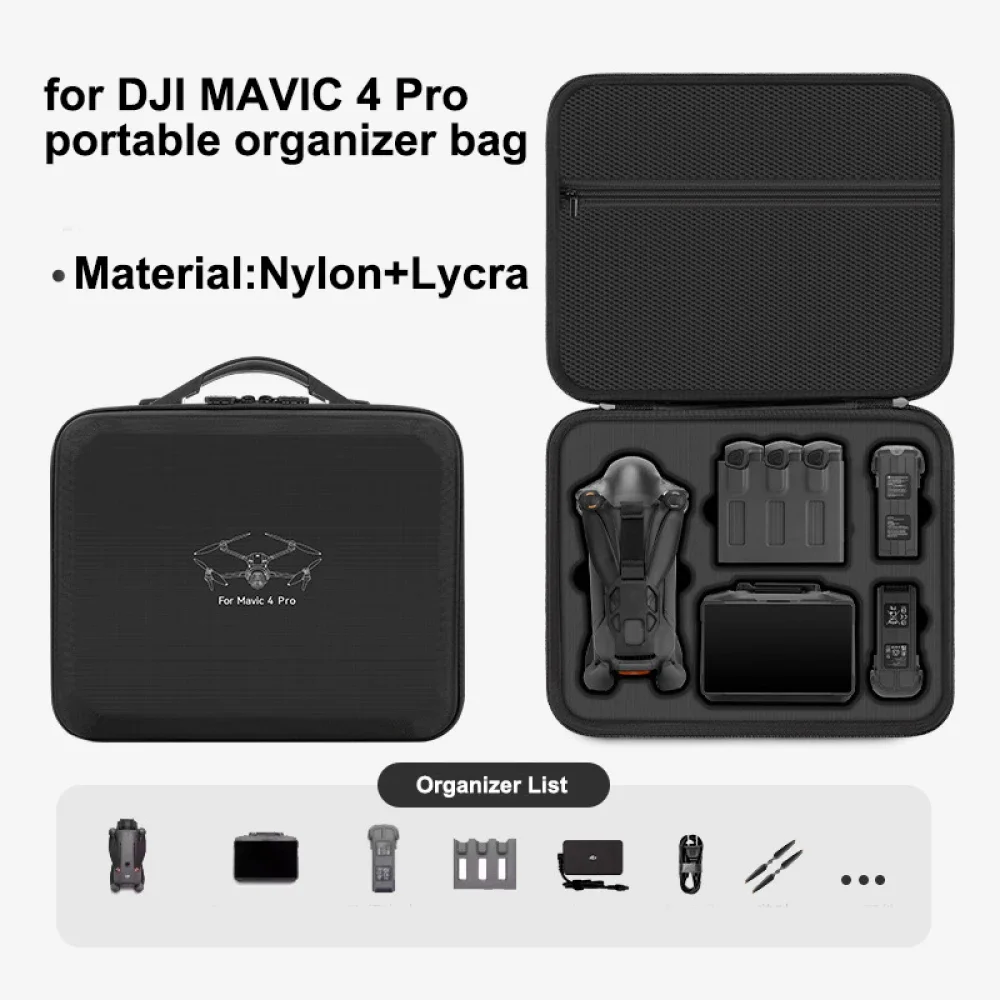 Para dji mavic 4 pro caso, sac - Drone Rc Cover avaliação e preço