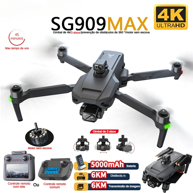 Zll sg909 sg909max drone profi - Drone Ae Rc avaliação e preço